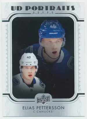2019-20 UPPER DECK - ELIAS PETTERSSON #P-25 UD PORTRAITS