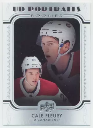 2019-20 UPPER DECK - CALE FLEURY #P-90 UD PORTRAITS