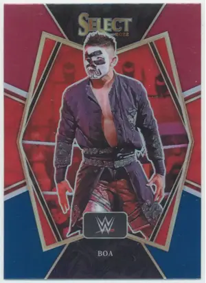 2022 Select WWE - Boa #119 Premier Level Red and Blue Parallel
