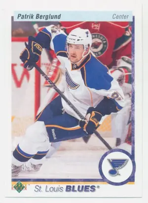 2010-11 UPPER DECK - PATRIK BERGLUND #32 20TH ANNIVERSARY