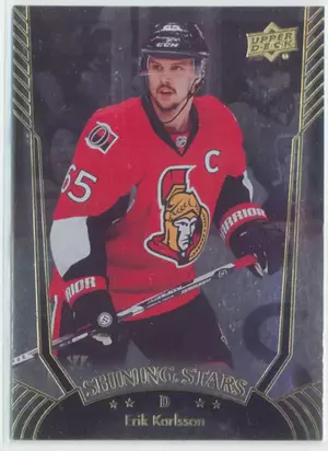 2016-17 UPPER DECK - ERIK KARLSSON #SS-5 SHINING STARS