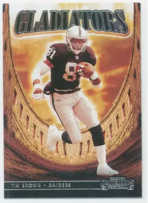 2021 Contenders Football - Tim Brown #GLD-TBR Gladiators