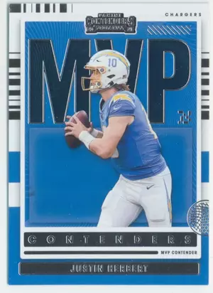 2021 Contenders Football - Justin Herbert #MVP-JHE MVP Contenders