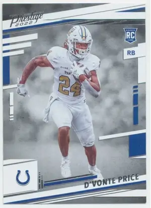 2022 Prestige - D'Vonte Price #344 RC