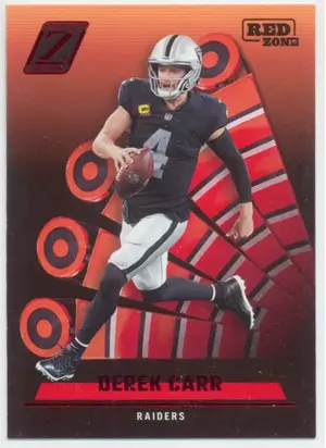 2022 Zenith - Derek Carr #83 Red Zone Parallel