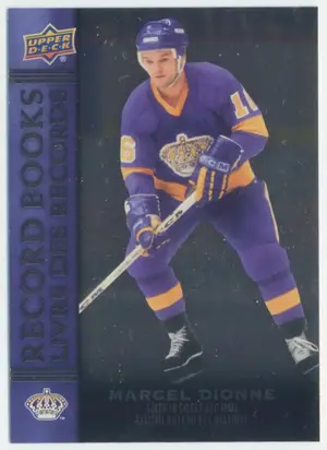 2023 TIM HORTONS LEGENDS - MARCEL DIONNE #RB-11 RECORD BOOKS