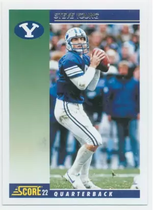 2022 Chronicles Draft Picks - Steve Young #17 Score Retro