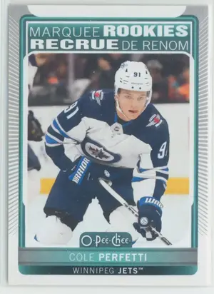 2021-22 O-PEE-CHEE - COLE PERFETTI #613 MARQUEE ROOKIE