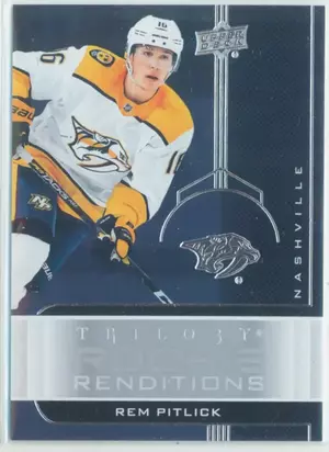 2019-20 TRILOGY - REM PITLICK #RR-14 ROOKIE RENDITIONS