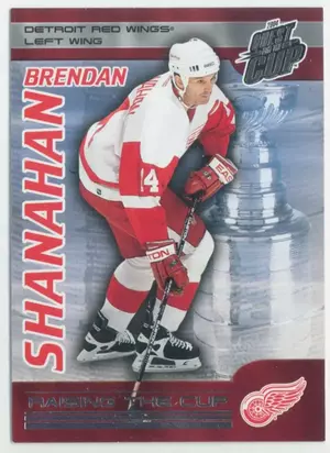 2003-04 PACIFIC QUEST FOR THE CUP - BRENDAN SHANAHAN #10 RAISING THE CUP⚠️