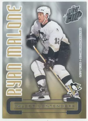2003-04 PACIFIC QUEST FOR THE CUP - RYAN MALONE #18 CALDER CONTENDERS