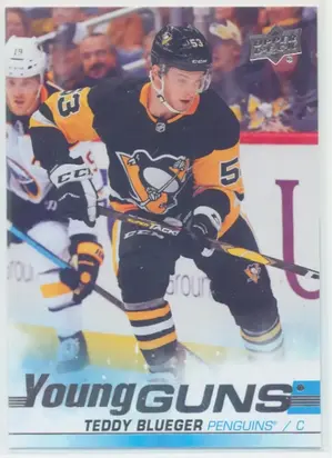 2019-20 UPPER DECK - TEDDY BLUEGER #231 YOUNG GUNS
