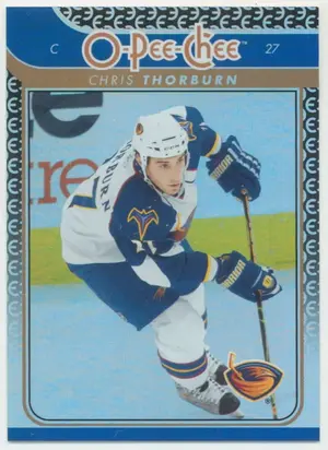 2009-10 O-PEE-CHEE - CHRIS THORBURN #722 FOIL RAINBOW