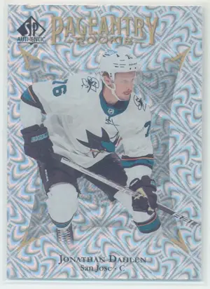 2021-22 SP AUTHENTIC - JONATHAN DAHLEN #P-59 PAGEANTRY