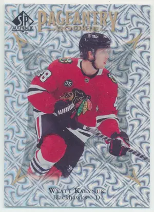 2021-22 SP AUTHENTIC - WYATT KALYNUK #P-77 PAGEANTRY