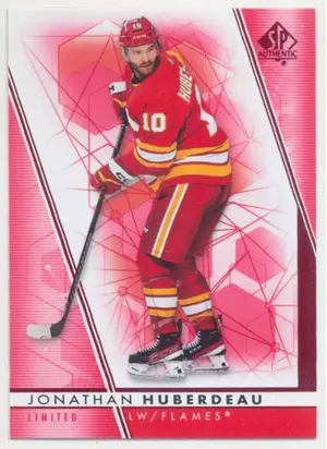 2022-23 SP AUTHENTIC - JONATHAN HUBERDEAU #11 LIMITED RED