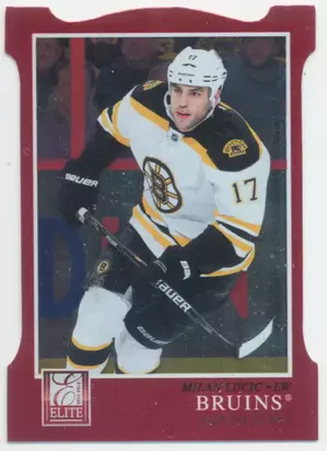 2011-12 PANINI ELITE - MILAN LUCIC #96 ASPIRATIONS DIE-CUT