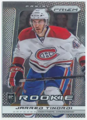 2013-14 PANINI PRIZM - JARRED TINORDI #253 ROOKIE