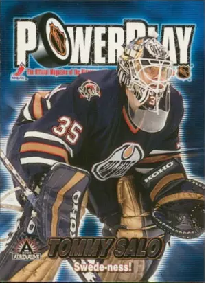 2001-02 ADRENALINE - TOMMY SALO #15 POWER PLAY