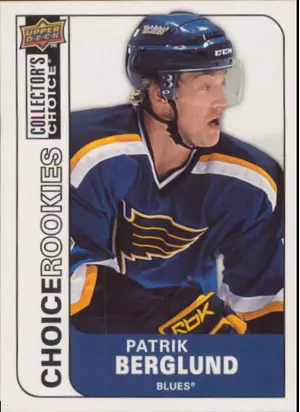 2008-09 COLLECTOR'S CHOICE - PATRIK BERGLUND #202 ROOKIE