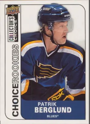 2008-09 COLLECTOR'S CHOICE - PATRIK BERGLUND #202 ROOKIE