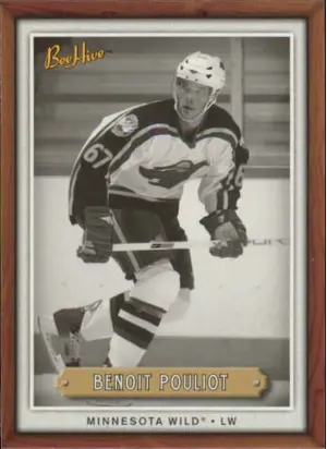 2006-07 BEEHIVE - BENOIT POULIOT #128 WOOD