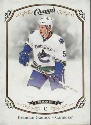 2015-16 CHAMP'S - BRENDAN GAUNCE #163 ROOKIE