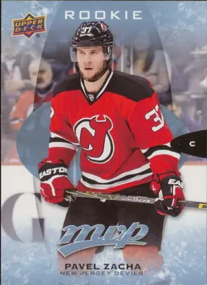 2016-17 MVP - PAVEL ZACHA #295 ROOKIE