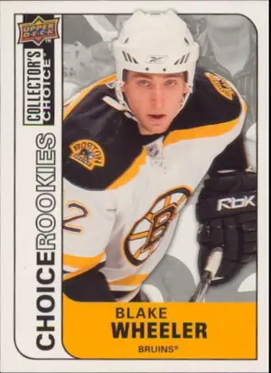 2008-09 COLLECTOR'S CHOICE - BLAKE WHEELER #249 ROOKIE