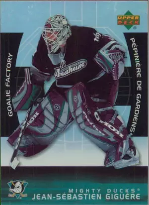 2005-06 McDONALD'S - JEAN-SEBASTIEN GIGUERE #GF6 GOALIE FACTORY