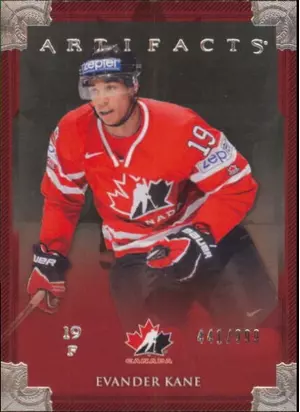 2013-14 ARTIFACTS - EVANDER KANE #136 TEAM CANADA 441/999