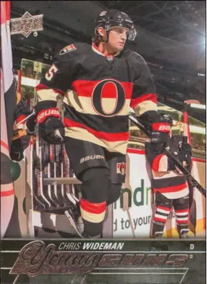 2015-16 UPPER DECK - CHRIS WIDEMAN #460 YOUNG GUNS