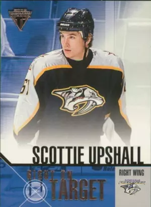 2002-03 TITANIUM - SCOTTIE UPSHALL #14 RIGHT ON TARGET