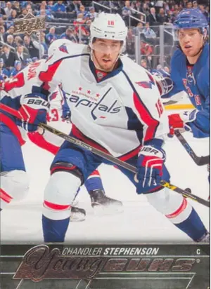 2015-16 UPPER DECK - CHANDLER STEPHENSON #484 YOUNG GUNS
