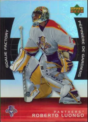 2005-06 MCDONALD'S - ROBERTO LUONGO #GF2 GOALIE FACTORY