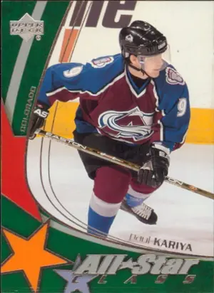 2003-04 UPPER DECK - PAUL KARIYA #AS-4 ALL STAR CLASS