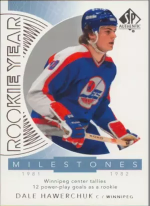 2017-18 SP AUTHENTIC - DALE HAWERCHUK #RYM-DH ROOKIE YEAR MILESTONES