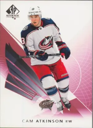 2017-18 SP AUTHENTIC - CAM ATKINSON #3 LIMITED RED