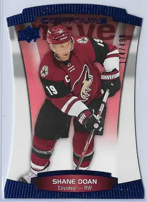 2015-16 Contours Blue #81 Shane Doan (174/499)