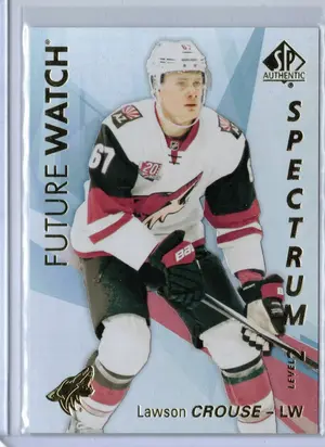 2016-17 SPA FW Lawson Crouse Spectrum #S-75 Arizona Coyotes