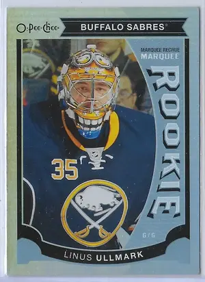 2015-16 O-Pee-Chee Update (Marquee Rookie) Rainbow #U42 Linus Ullmark