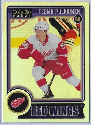 2014-15 OPC Platinum Rainbow #195 Teemu Pulkkinen