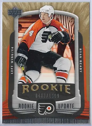 2005-06 Rookie Update #164 Ryan Ready RC (0463/1999)