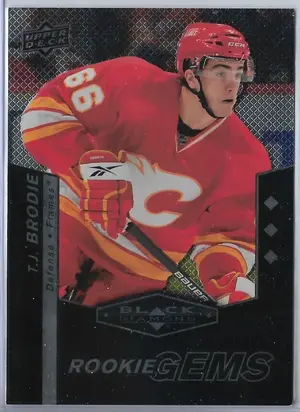 2010-11 Black Diamond (Rookie Gems Triple Diamond) #166 T.J. Brodie RC