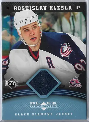 2006-07 Black Diamond Jersey #J-RK Rostislav Klesla