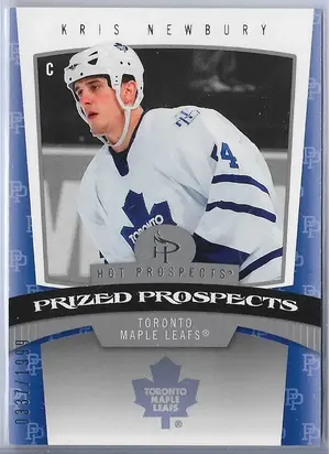 2006-07 Hot Prospects #194 Kris Newbury RC (0337/1999)