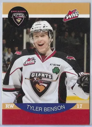 2014-15 Vancouver Giants Team Set #NNO Tyler Benson