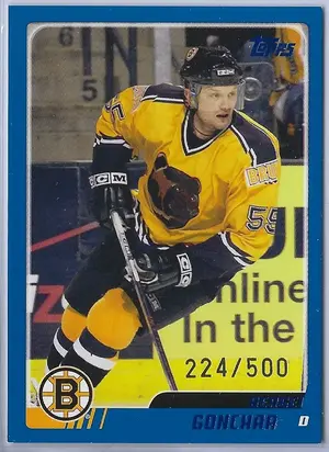 2003-04 Topps Traded Blue #TT45 Sergei Gonchar (224/500) *