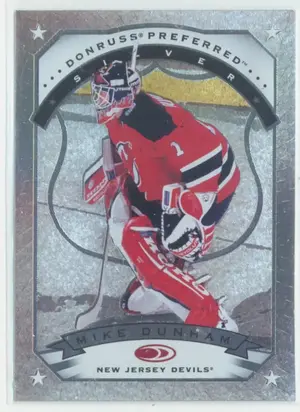 1997-98 DONRUSS PREFERRED - MIKE DUNHAM #40 SILVER