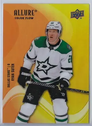 2022-23 Allure Color Flow Orange-Yellow #SF-16 Ryan Suter